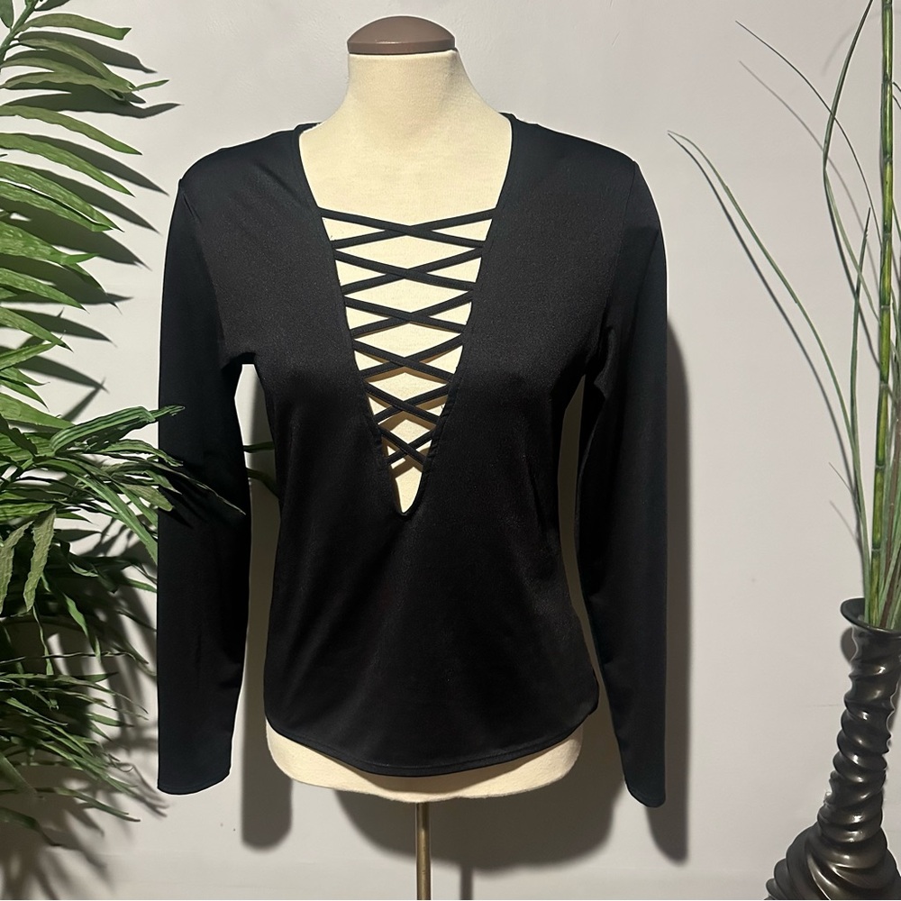 Cute sexy longsleeve top